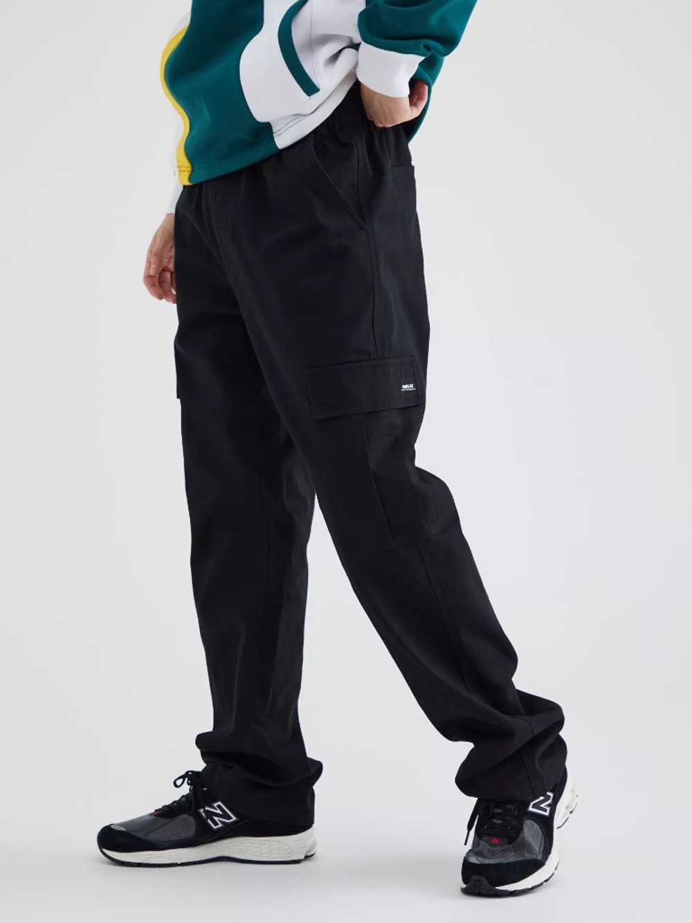 Parlez Gilbert Cargo Pant - Black, X-Large